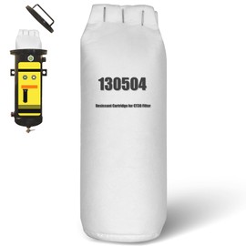 Replacement 130504 Desiccant Cartridge Compatible with Devilbiss CT30 Filter, Desiccant Cartridge for Devilbiss Air Dayer, High-Permeability Bag with Premium Absorbent Material