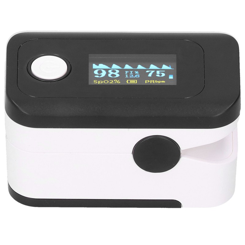 Fingertip Pulse Oximeter LED Screen Blood Oxygen Saturation Monitor with