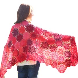 golo Wool Yarn for hand Knitting 100g Cashmere Multicolor Rainbow Yarn Fancy wool (Multicolor-012, 500M)