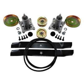 proven part Deck Rebuild Kit Replaces Blades Pulley Spindles Belt 187292 129861 134149 173438 532144959 144959