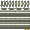 Extra Road Straight and Curved for Trucks Cars Wall Decals