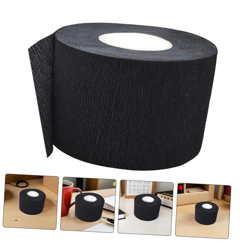 FRCOLOR 5pcs Disposable Barber Neck Strips Stretchy Neck Paper Wraps