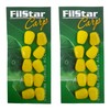 PRO FILSTAR Artificial Bait Set Corn 20 Yellow Pieces -
