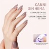 CANNI- Esmalte de uñas en gel marrón claro, 1 pieza