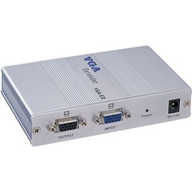 VGA E2 Signal Repeater, Splitter Hub, Receiver with Remote Control 300m