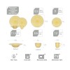 Yellow Color Stoneware Dinnerware Ceramic Dishes Plates Sets Wholesale Classic