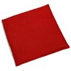 Linseed Cushion 19 x 19 cm Cherry Red Small Grain