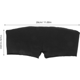 2 piezas Antifaz de Seda Sintética y Refrescante para Dormir Diseño Envolvente de Cobertura Completa que Bloquea la Luz Cómodo para Viajes y Siestas para Hombres y Mujeres