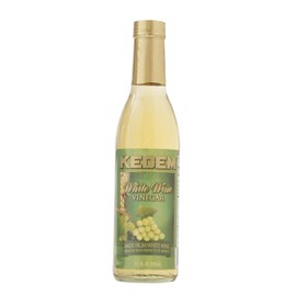 Kedem Gourmet White Wine Vinegar 12.7oz, Fat Free, Sodium Free, No Added Sugar