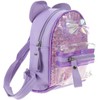 VALICLUD Kids Backpack Mini Cat Backpack Purse Holographic Backpack Sequin