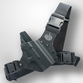 Kenai Chest Holster for a Glock - Black (Model - 17, Right)