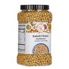 TAJ Premium Indian Kabuli Chana, Dried Garbanzo Beans, (3.5-Pounds Jar)