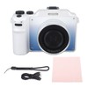 4K Digital Camera Front Rear Dual Lens 48 Megapixels 18X