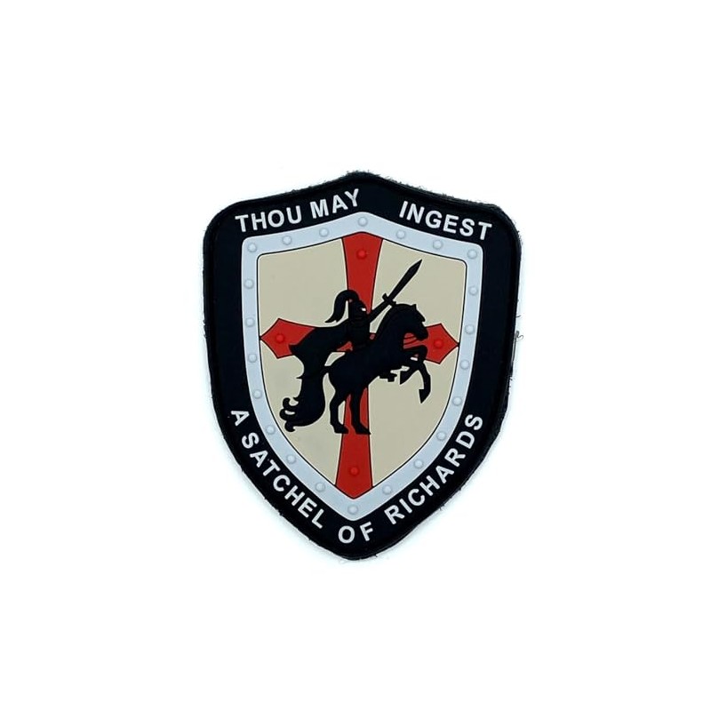 Thou May Ingest a Satchel of Richards PVC Patch -