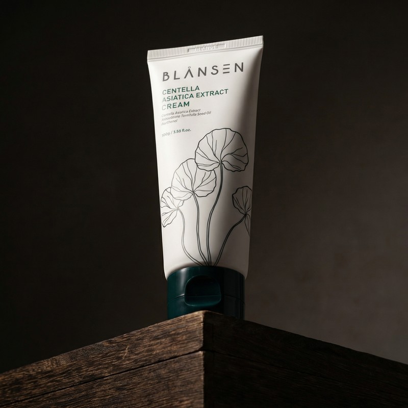 Blansen Cica Cream Trouble soothing Dipanthenol Cream Skin barrier regeneration