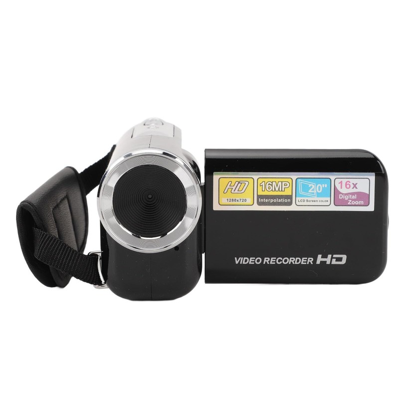 Denash Video Camera Camcorder, 16MP 1080P 16X Digital Zoom Digital