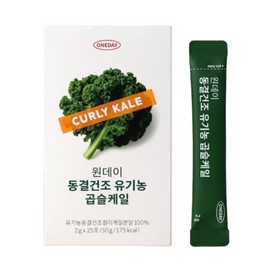Days On One Day Freeze Dried Organic Curly Kale 6 Boxes / 데이즈온 원데이 동결건조 유기농 곱슬케일 6박스