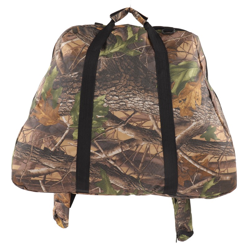 Canvas Composite Pulley Bow Bag Outdoor Archery Hiking Backpack Triangle
