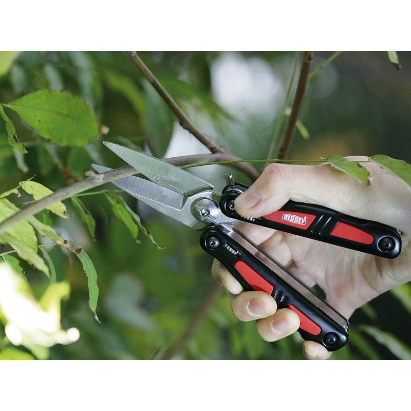 Bessey DBST Multifunction Tool with Big Scissors, Multi-Colour, 175 mm