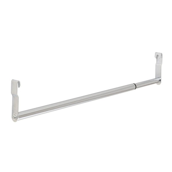 Doshisha Luminous Rack, Telescopic Hanger Pole, 19HP-50S, For Shelves Width 19.7 - 25.6 inches (50 - 65 cm), Load Capacity: 44.1 lbs (20 kg), Pole Diameter: 0.7 inches (19 mm), Steel Rack Parts, Large Capacity, Easy Installation, Just Hang On Shelves, DI