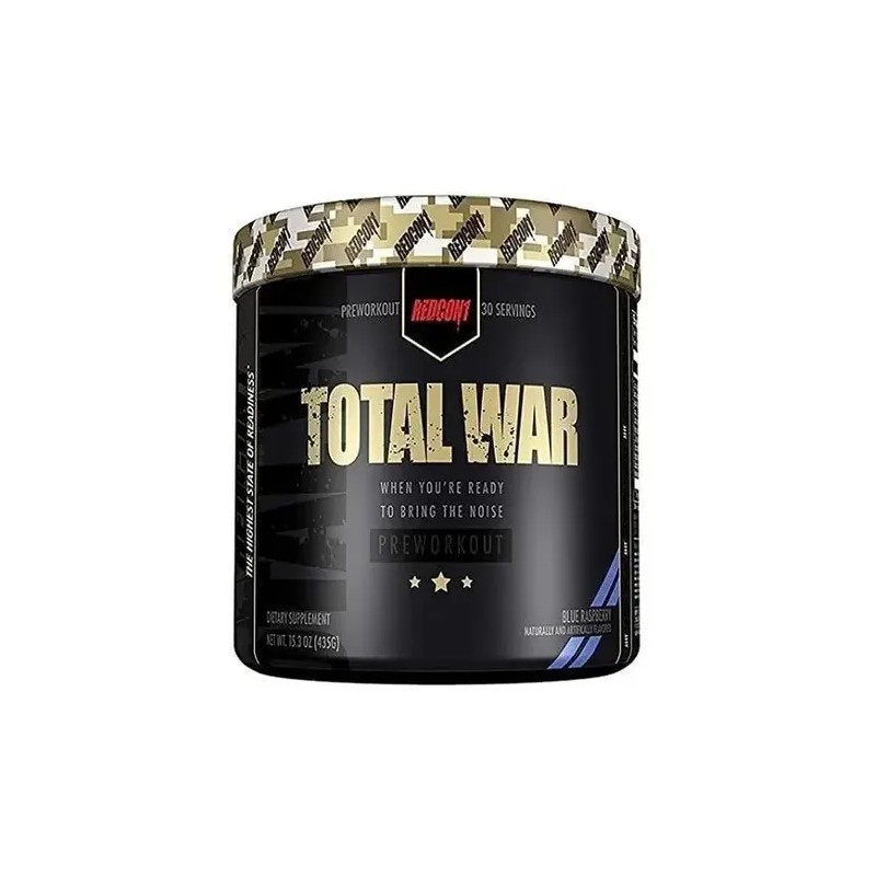 Pre Entreno Redcon1 Total War Frambuesa Azul Blue Raspberry Pre