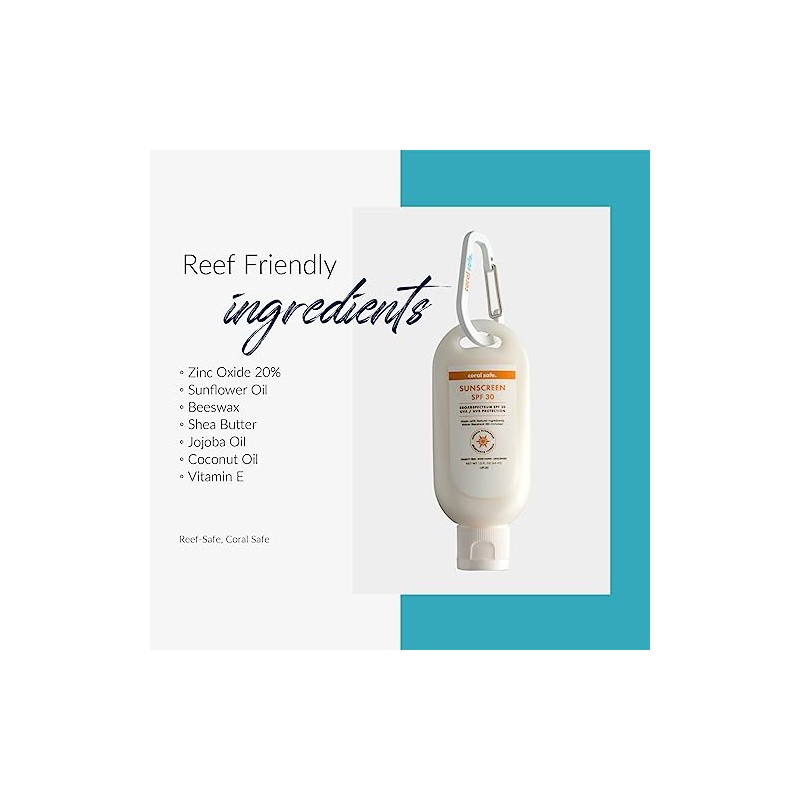 Coral Safe - Protector Solar Reef Safe Spf 30 Loción