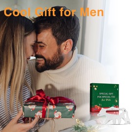 White Elephant Gifts for Adults Men Useful, 12 in 1 Keychain Multi-Tool, Christmas Stocking Stuffers Gifts for Men, Mini EDC Cool Gadgets Tool Multitool, Mens Gifts for Dad Him Grandpa