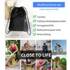 20PCS Drawstring Bag Sports Gym String Backpack Bulk Cinch Bag