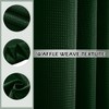 SPXTEX Dark Green Shower Curtains 72 inches Long Waterproof Fabric