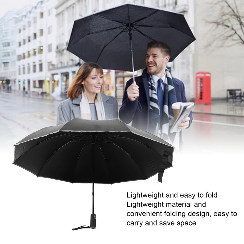 Inverted Reverse Umbrella Automatic Sun Protection UV Blocking Folding Upside