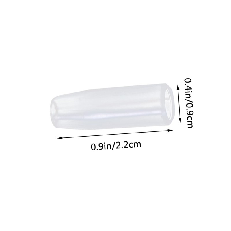 Ipetboom 20 Pack At-818 Alcohol Test Mouthpieces Reusable Washable Plastic
