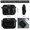TACTICAL GEEK Storage A3 EDC Pouch Organizer, Nylon Multi-Functional Utility