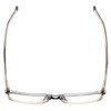 Calabria Enhance 4038 Rectangular Reading Glasses +5.00 Brown Gradient Crystal