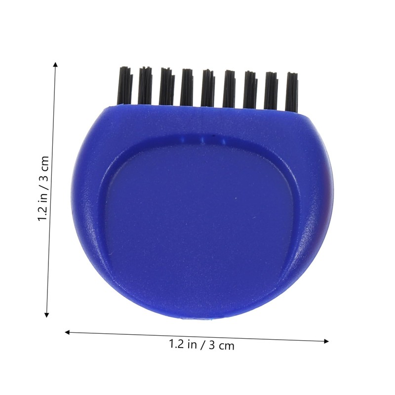 Kisangel 12pcs Golf Brush Soft Bristles for Cleaning Lightweight and