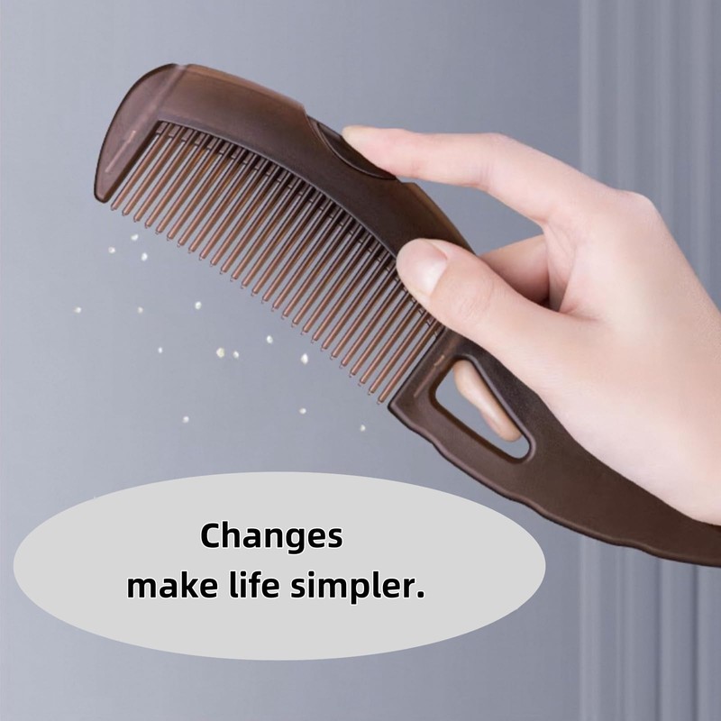 LIANRISES Dandruff Comb, Press Scalp Sweep Comb For Dandruff Remover