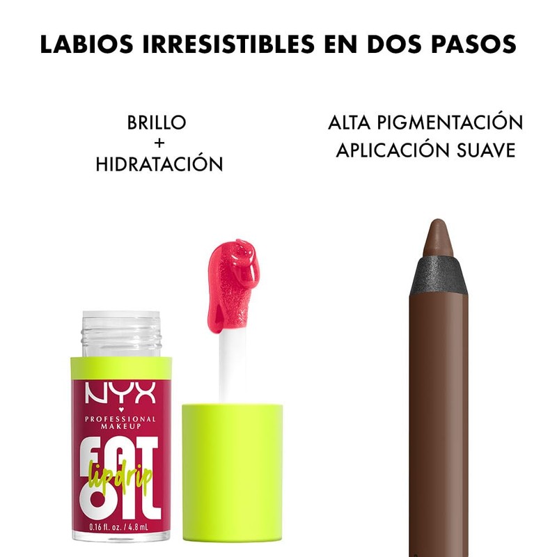 NYX Professional Makeup Combo: Delineador de labios Line Loud Lip