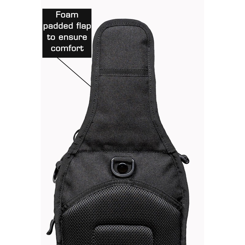 Spartan Tactical ARC MKII EDC Sling Bag, Shoulder Bag, Gun