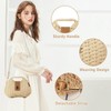 YOUSIS Straw Bag Women Woven Summer Beach Straw Purse Handbag