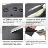 SecosAutoparts Front Driver Side Bottom Perforated Microfiber Leather Replacement Seat