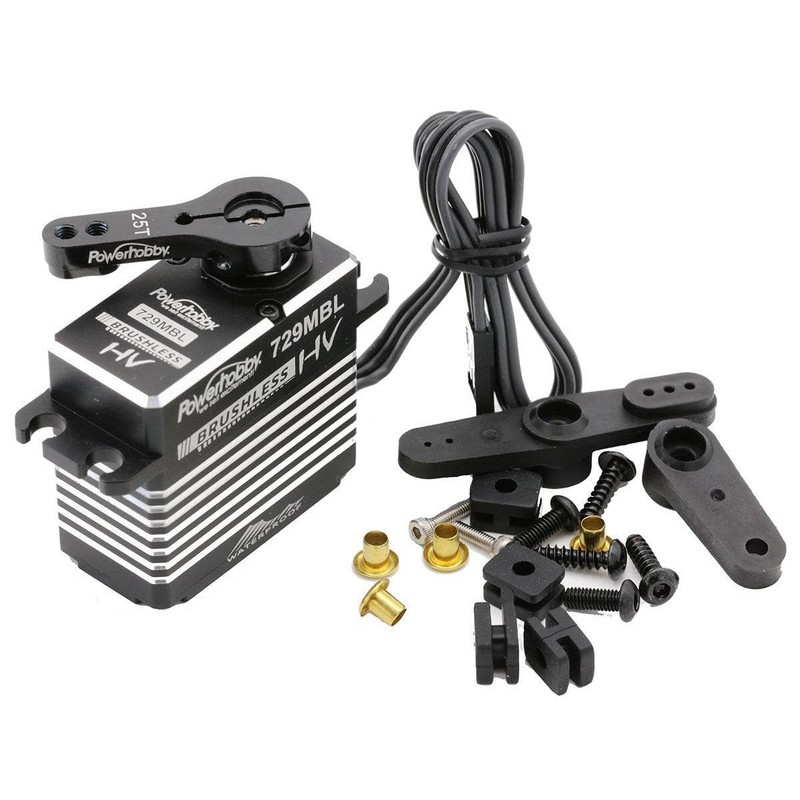 Powerhobby 729MBL HV Waterproof Brushless Steel Gear Servo/Aluminum Case