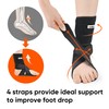 NEOFECT Drop Foot Brace - Adjustable AFO Ankle Brace for