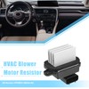 QUARKZMAN HVAC Blower Motor Resistor for Nissan Armada, Black, Pack
