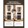 Keenstar Conical Burr Coffee Grinder, Coffee Bean Grinder with 34