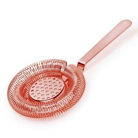 Stainless Steel Cocktail Strainer for Mixing Glass and Shaker copper