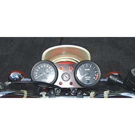 NASU Universal Cafe Racer Headlight Fairing/Flyscreen/Windscreen for Kawasaki/Honda/Yamaha/Suzuki RD350 RD400 CB350F CB400F CB360 7" Opening