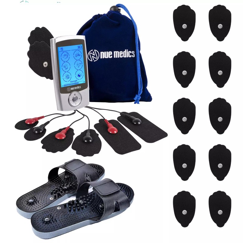 NueMedics Tens Unit Muscle Stimulator Multi Modes Reflexology Shoes Electric