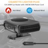 12V Car Heater, 200W Portable Windshield Defroster with Heating/Cooling Fan