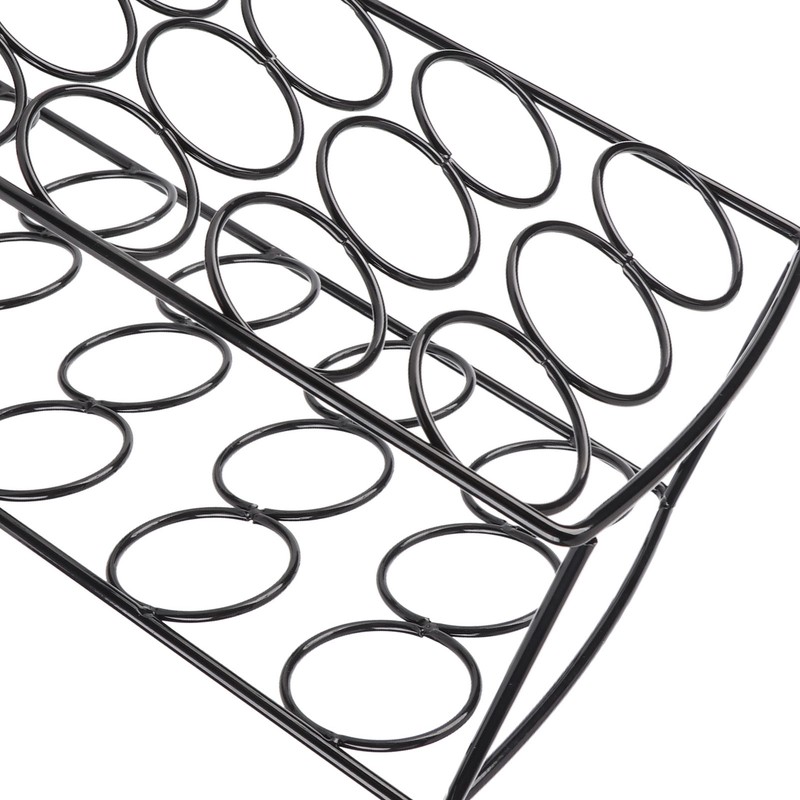 Coffee Pods Holder Pre Assembled Stainless Steel 360 Degree Rotating