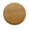 200mm Oak Veneered Plinth for lamps and Trophies