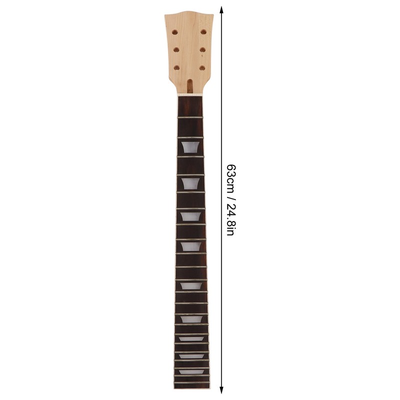 Guitar Neck Fretboard 22 Frets Replacement for LP Musical Instrument